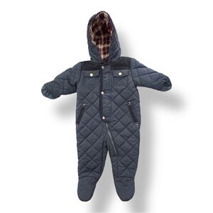 Rothschild | Barn Quilt Pam Hooded Snowsuit (12 mos) 💙